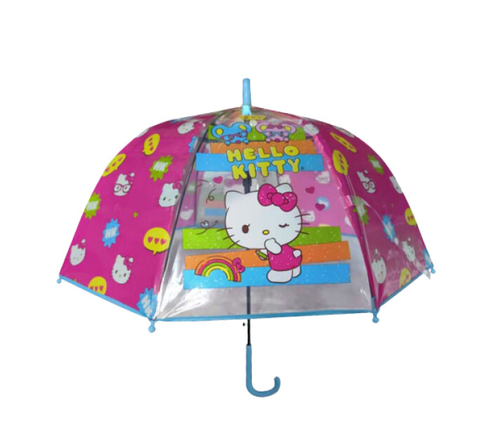 Paraguas Hello Kitty Fucsia/Celeste