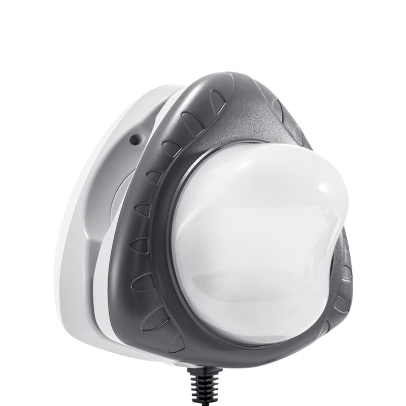 INTEX LUZ LED MONTAJE MAGNETICO DE PARED PARA PISCINA 5 COLORES 220-240V Intex Luz Led Montaje Magnetico De Pared Para Piscina 5 Colores 220-240v