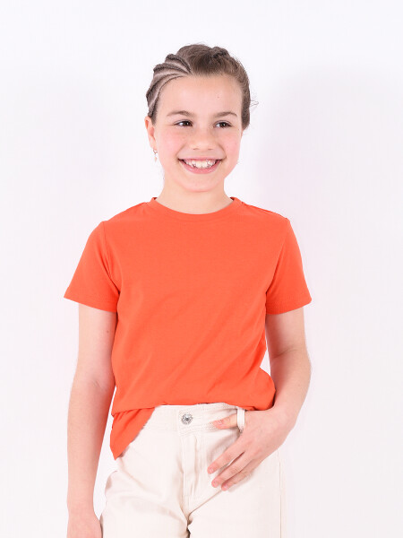 REMERA MIX COLOR NARANJA