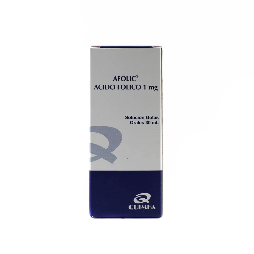 AFOLIC 1 MG GTS ORALES FRASCO X 30 ML.