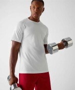 Polo Manga Corta Fit The Training Day Tee Hombre Classic White