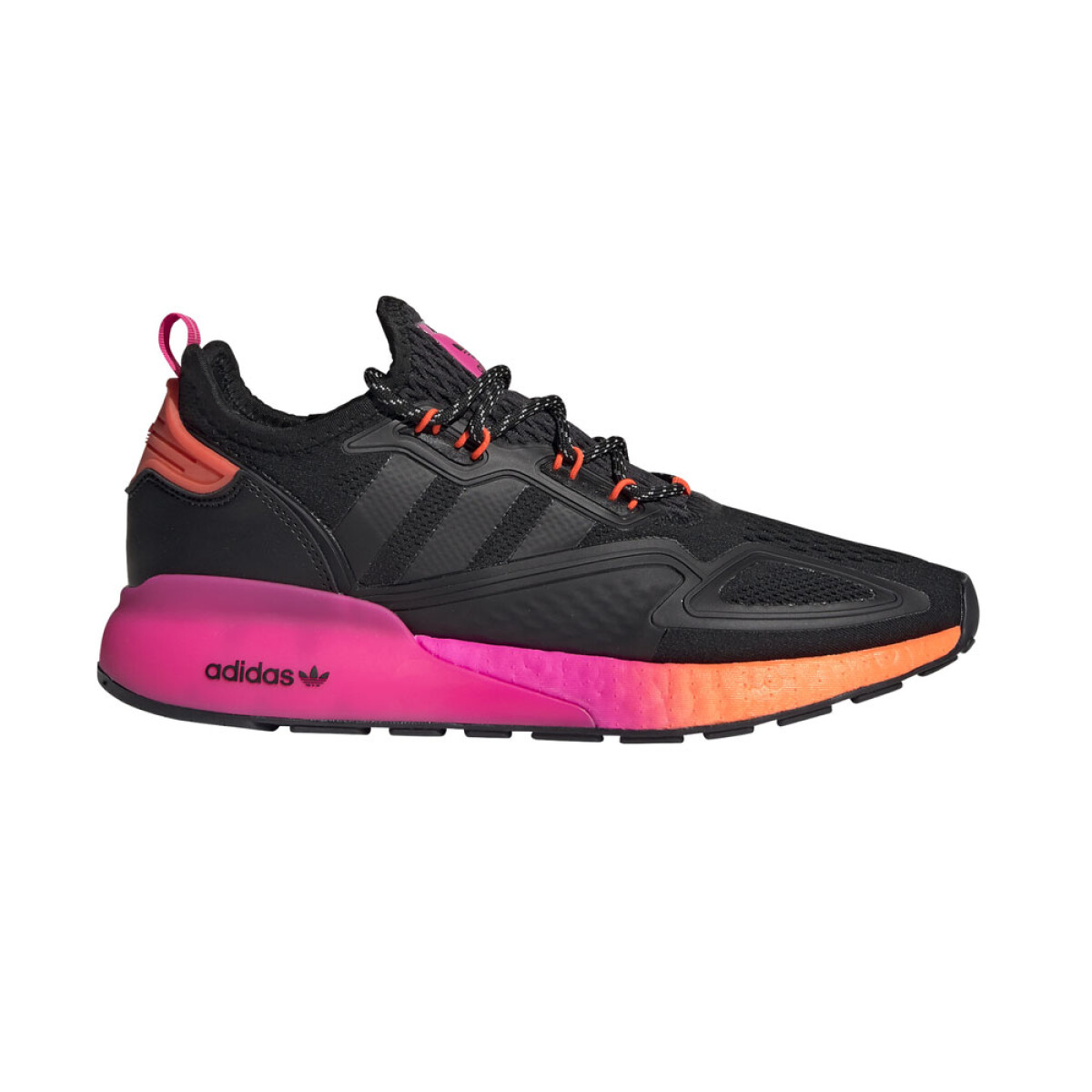 adidas ZX 2K Boost - Black/Pink/Orange 