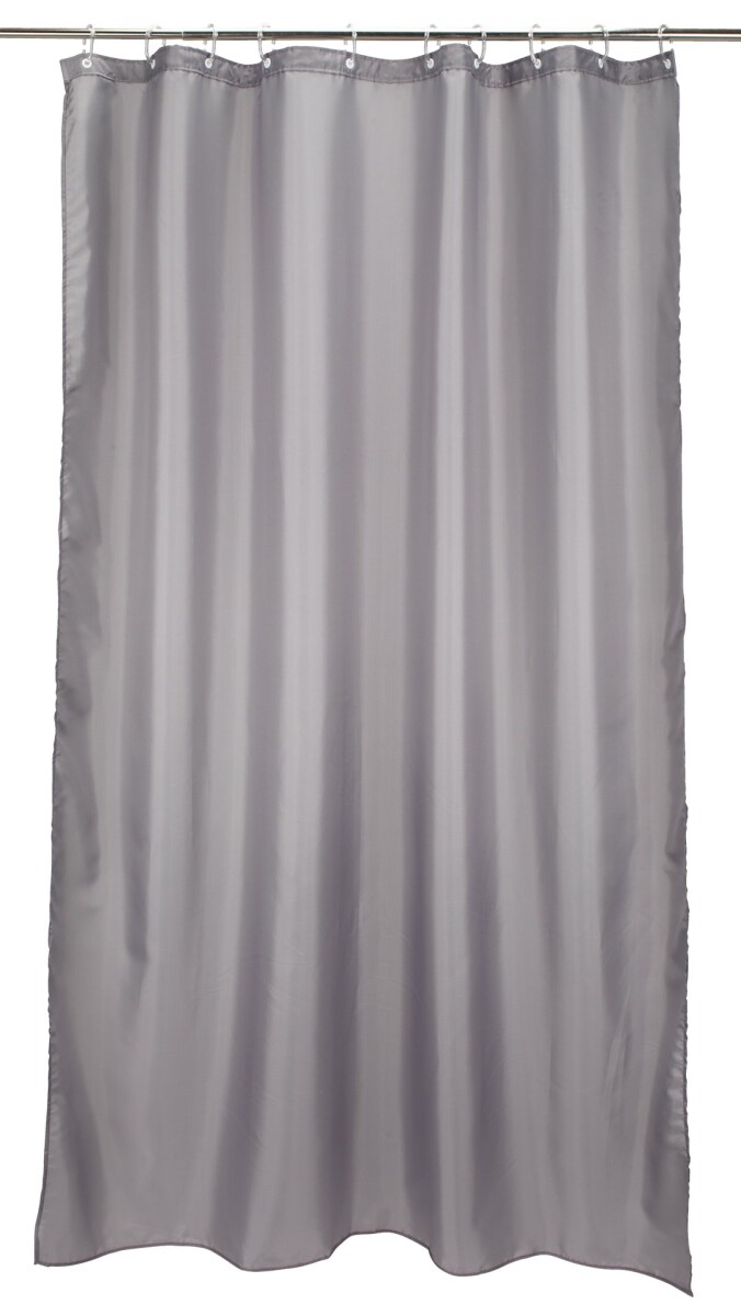 Cortina de ducha HAMMAR 180x200 gris 
