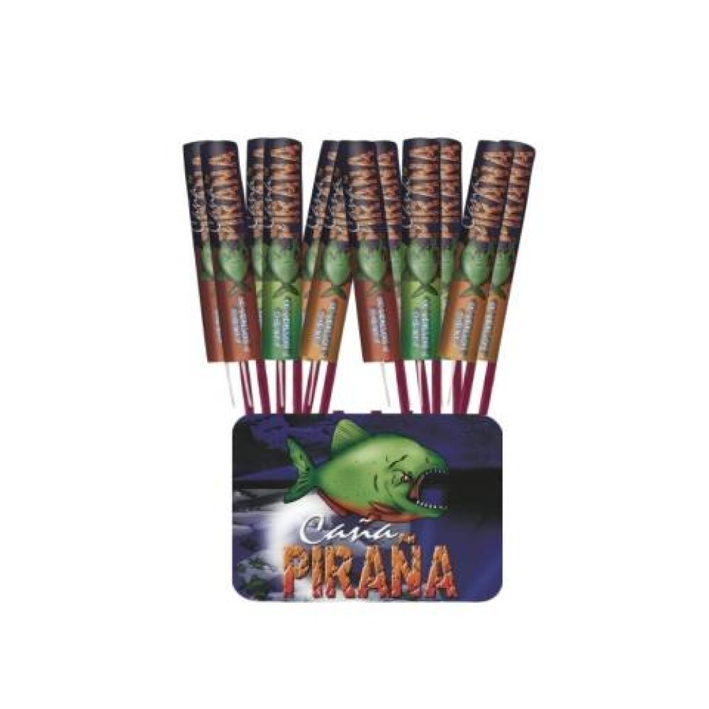 CAÑA PIRAÑA DISPLAY X 12PCS CAÑA PIRAÑA DISPLAY X 12PCS