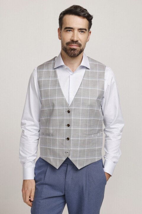 Chaleco Reversible Due Volti GRIS/CHARCOAL