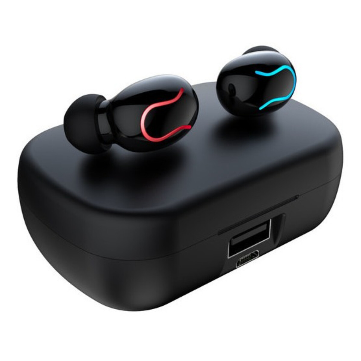 Auriculares Bluetooth True V 5.0 Manos Libres + Cargador Usb 