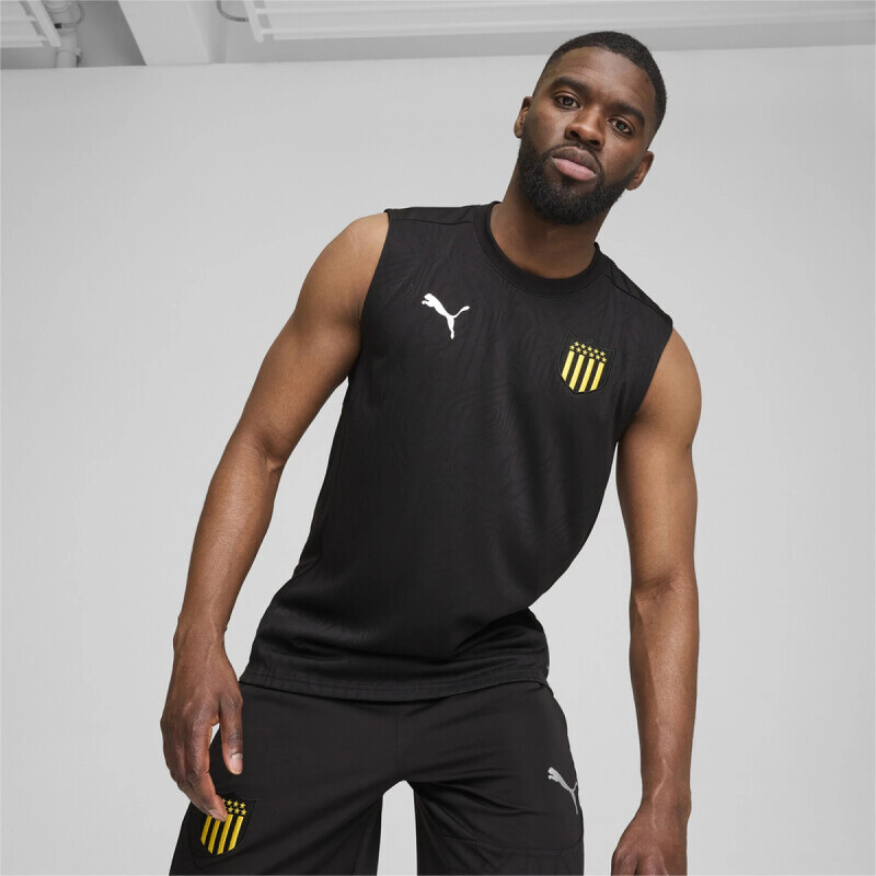 Musculosa de Hombre Puma Peñarol Negro