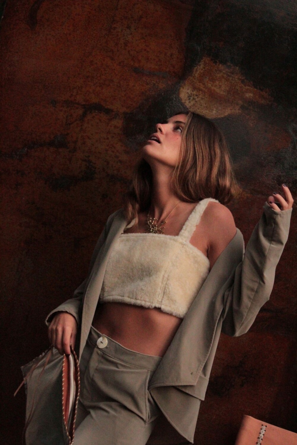 Top Util Invierno Blanco