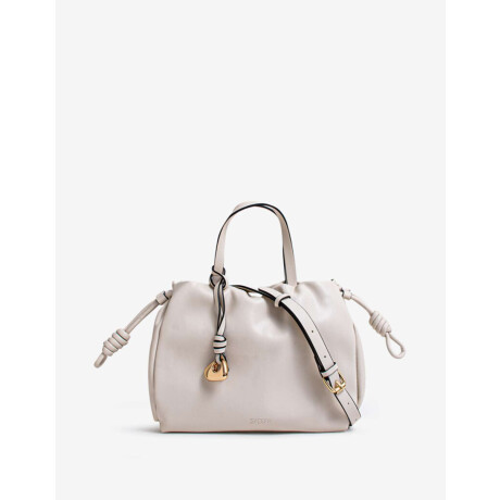 Cartera Formato City Blanco Crudo