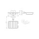 JABONERA METALICA DE PARED BRILLANTE MANCHESTER CROMO CROMO