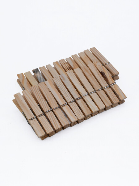 PALILLOS MADERA 24 PCS MADERA