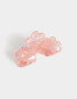 Broche De resina Broche Resina Con Flores - Rosa Claro