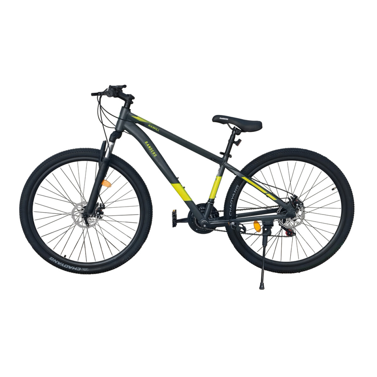 Bicicleta de Montaña Rodado 29 Aluminio Randers - Negro-Amarillo 