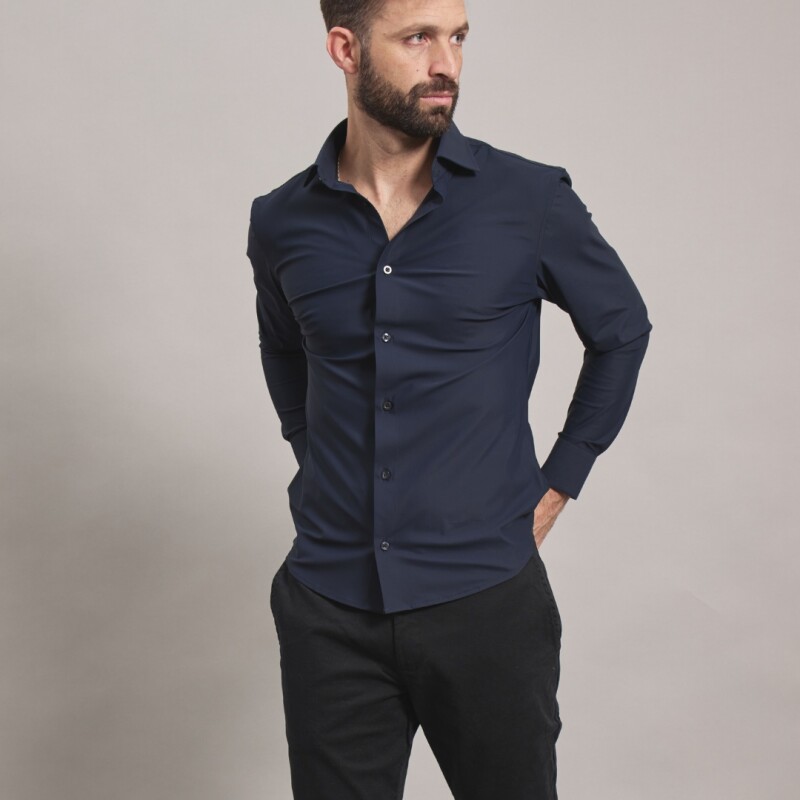 CAMISA TECNICA AZUL