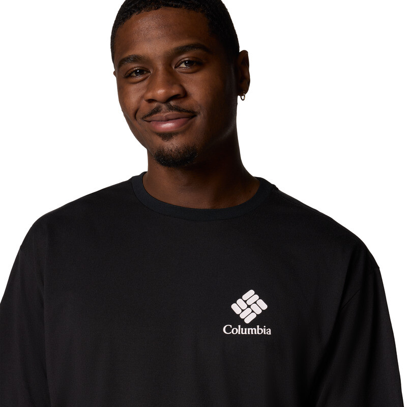 Remera Cedar Trail Hombre BLACK