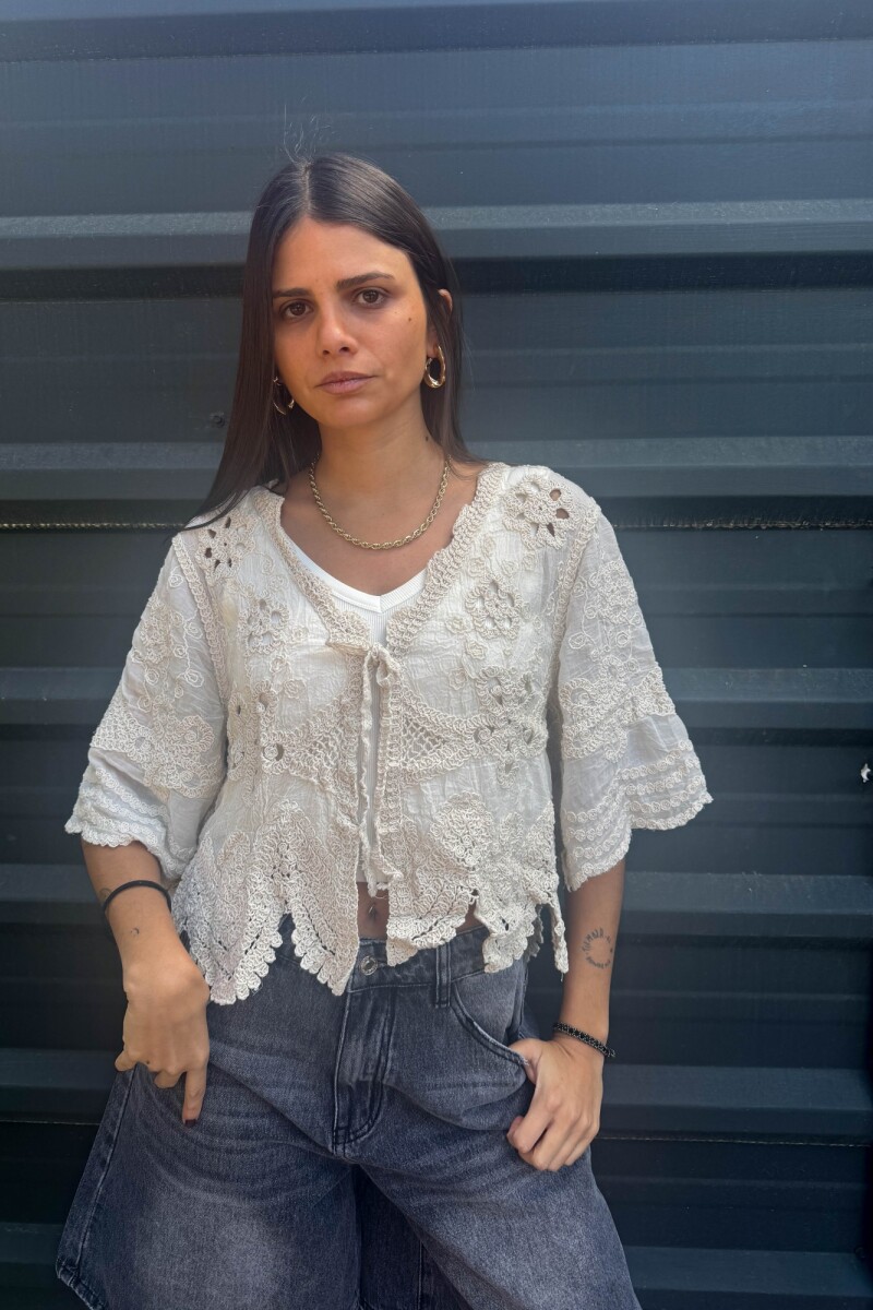 Camisa Parikia CRUDO