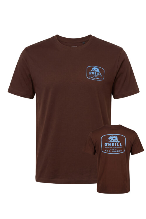 Remera O'Neill California Bear Marrón