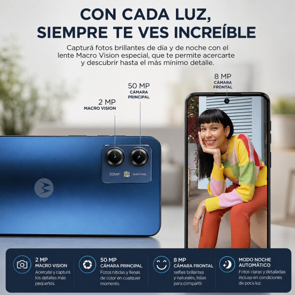 Motorola G14 4/128gb 4g CEL MOTOROLA G14 4/128GB GRIS