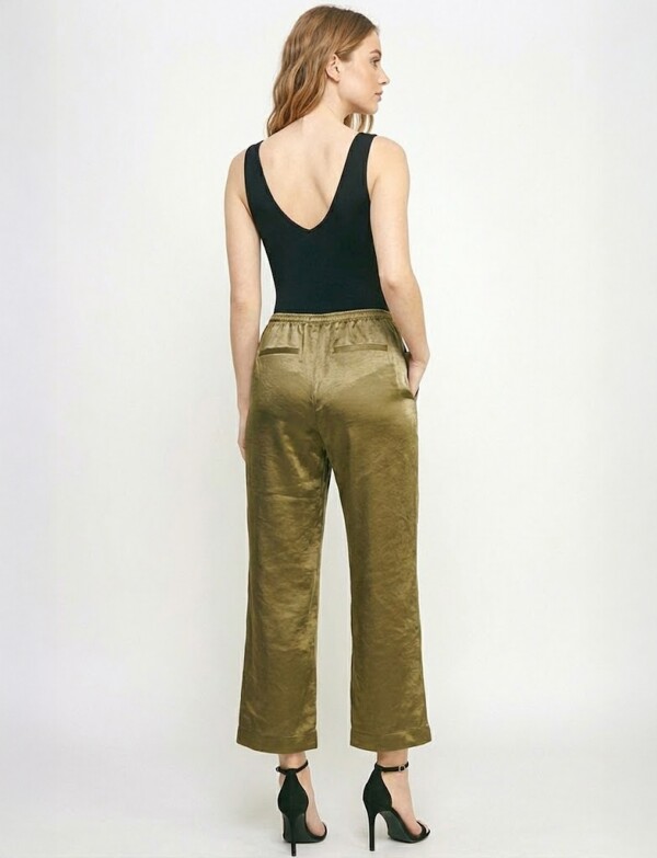 Pantalon Saten OLIVA