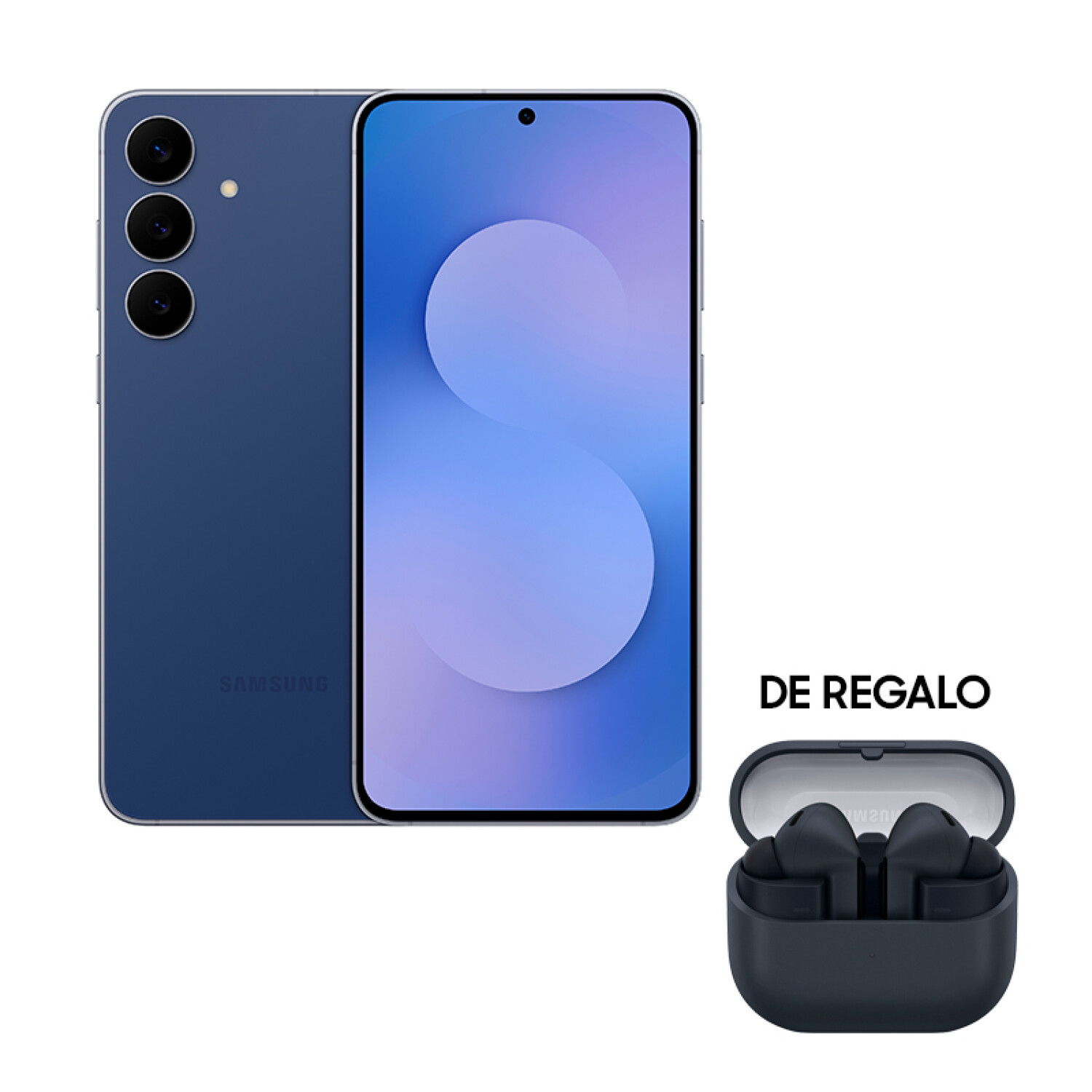 Celular Samsung Galaxy S25 Fe 5g 256 Gb Navy Galaxy Buds Fe