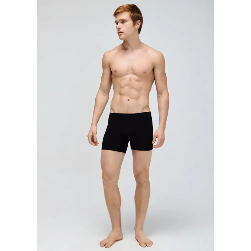 CUECA BOXER MASC PRETO ESCURO