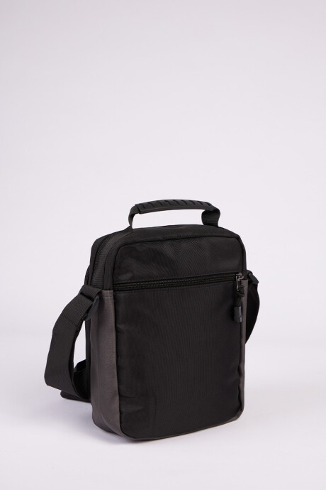 BANDOLERA RONAN DIXIE Negro/gris