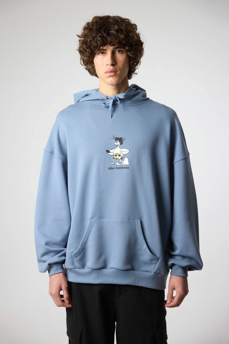 WIPEOUT HOODIE Celeste