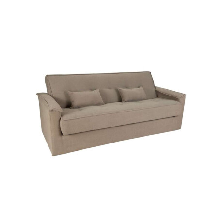 Sofa Cama Daniela 3 Cuerpos Marron