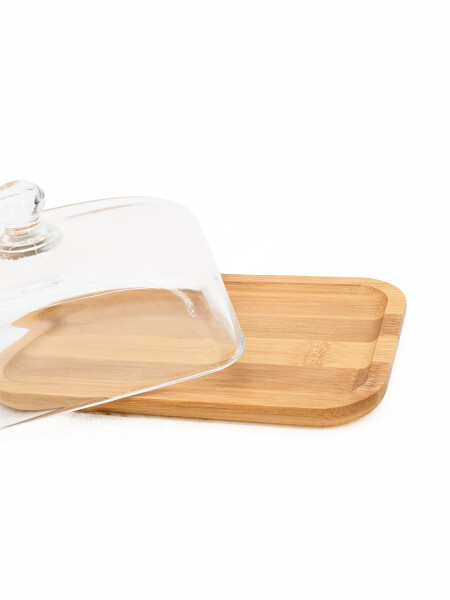 MANTEQUERA VIDRIO MARRON