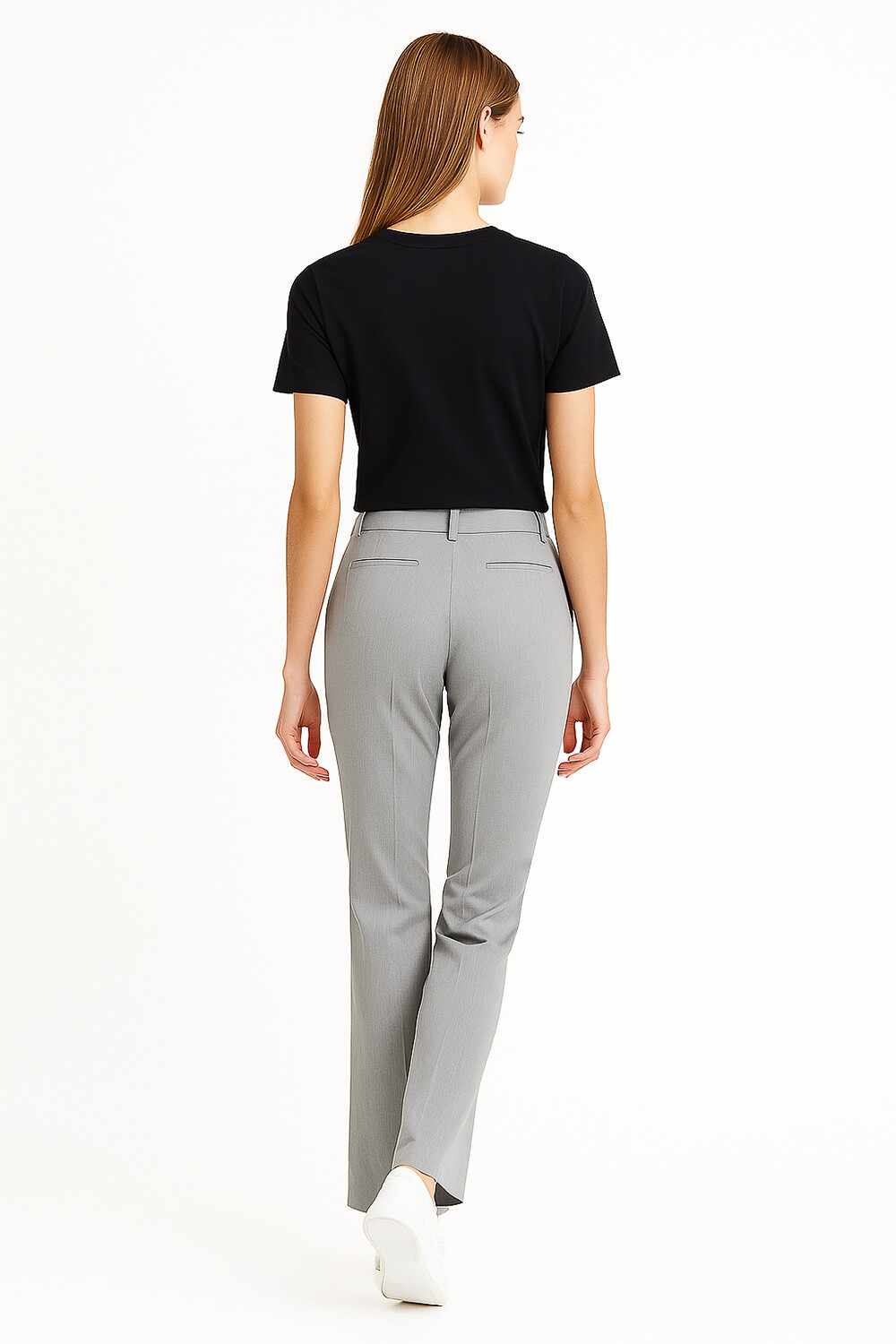 Pantalon Aphilia Gris Claro