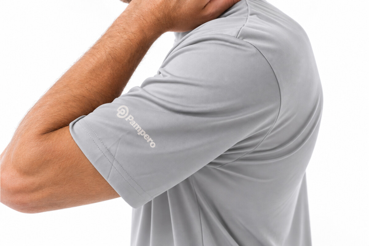 REMERA DRY FIT JASPEADA Gris