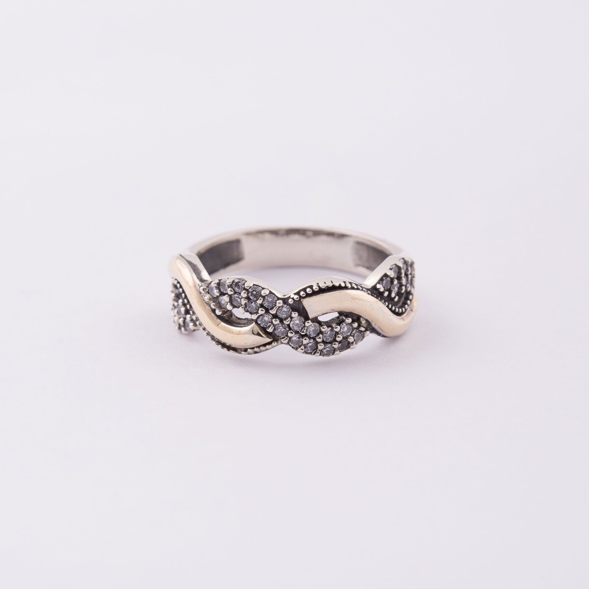 Anillo Martina - Plata y Oro 