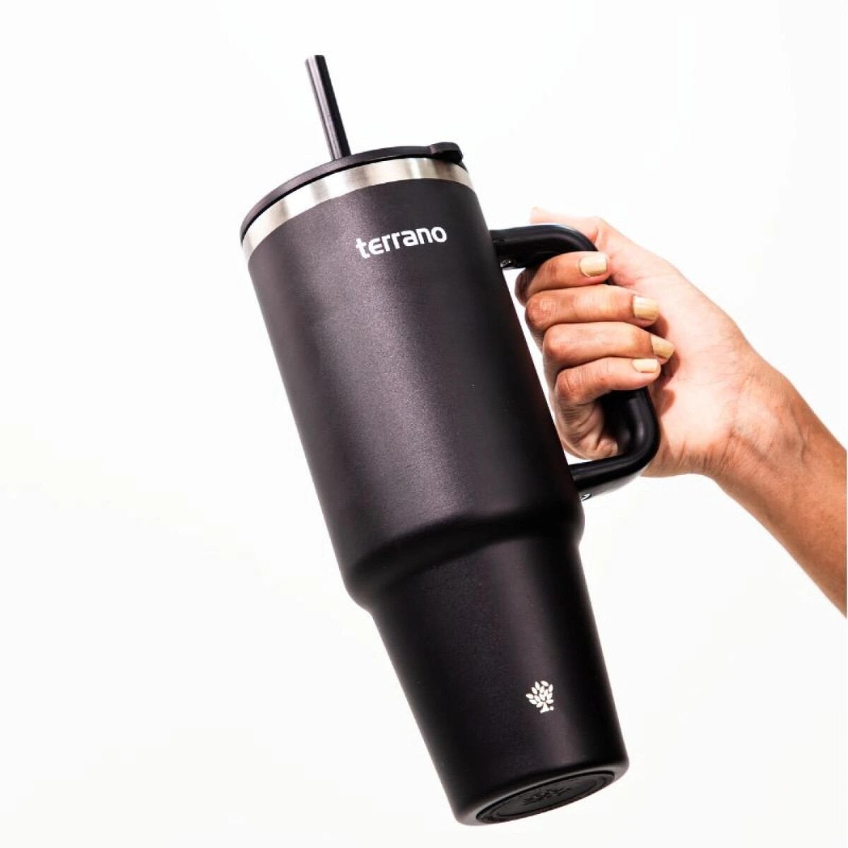 Vaso Spotie Cup Terrano Acero Inoxidable - NEGRO 