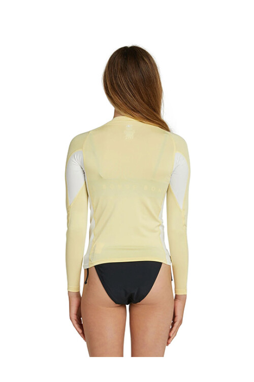 Rash Vest UV Classic Juvenil Banana · Manga Larga