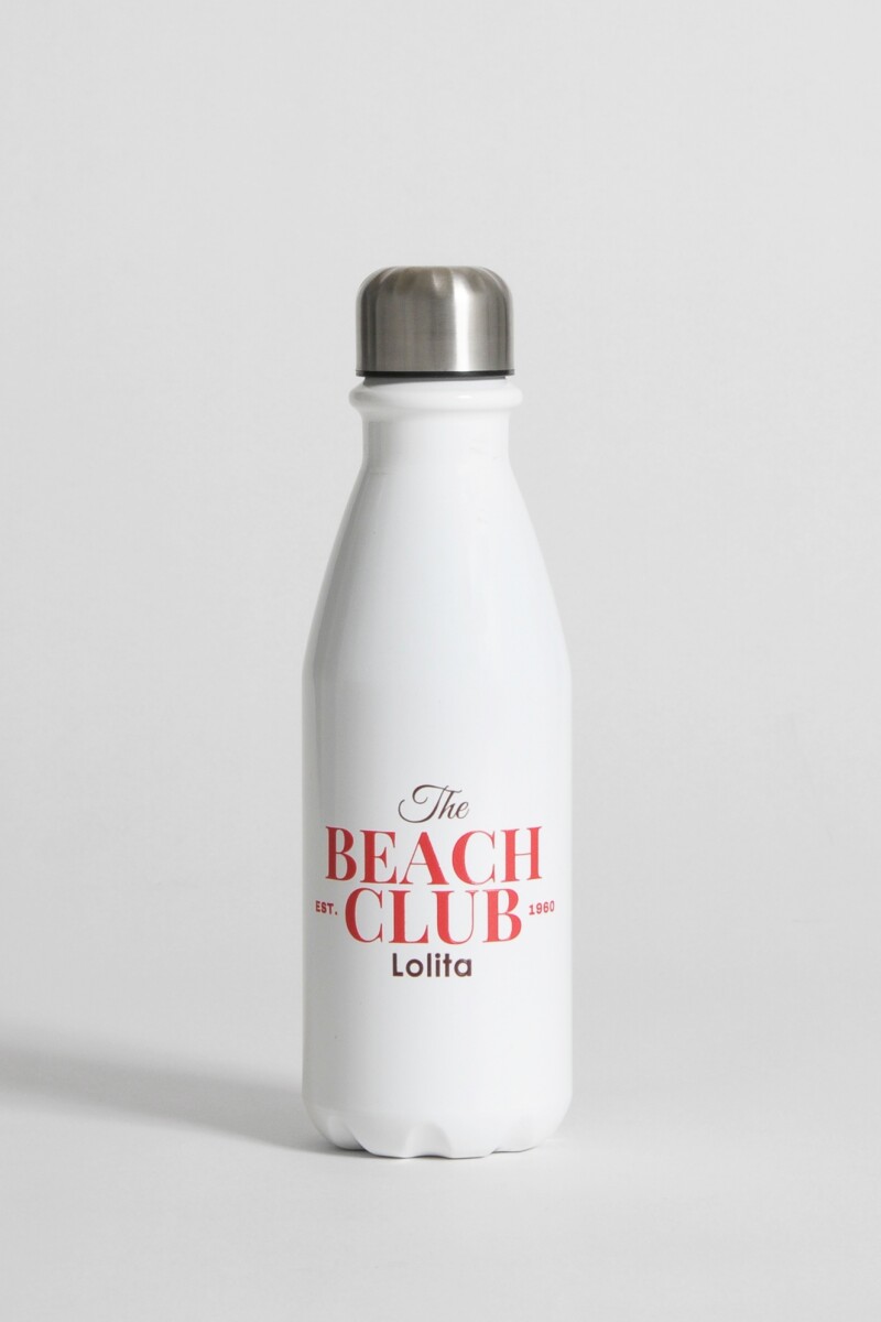 Botella The Beach Club blanco