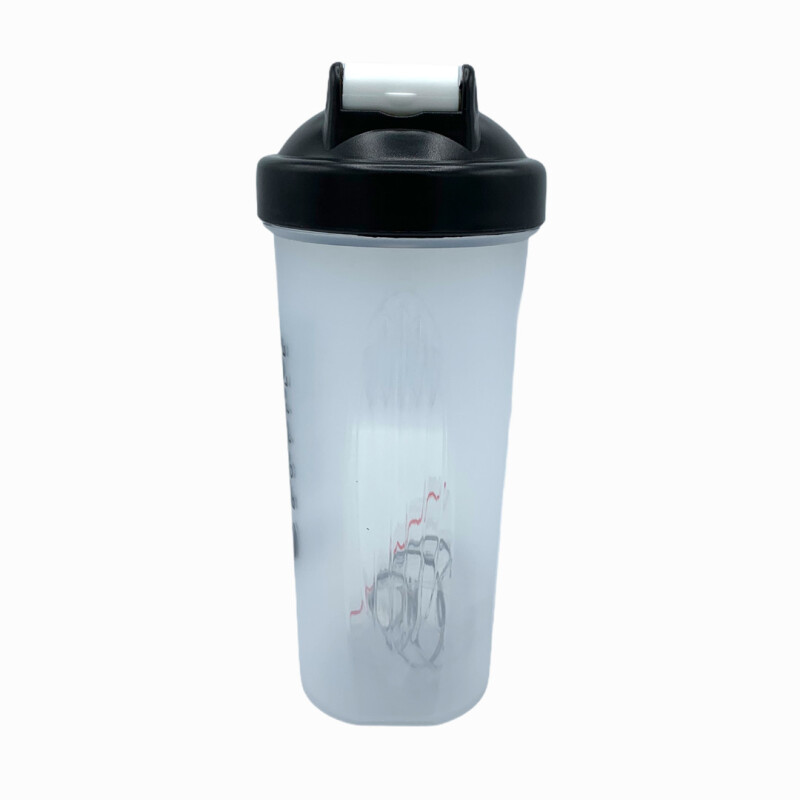 Vaso Mezclador De Proteinas Shaker 600 ml Negro