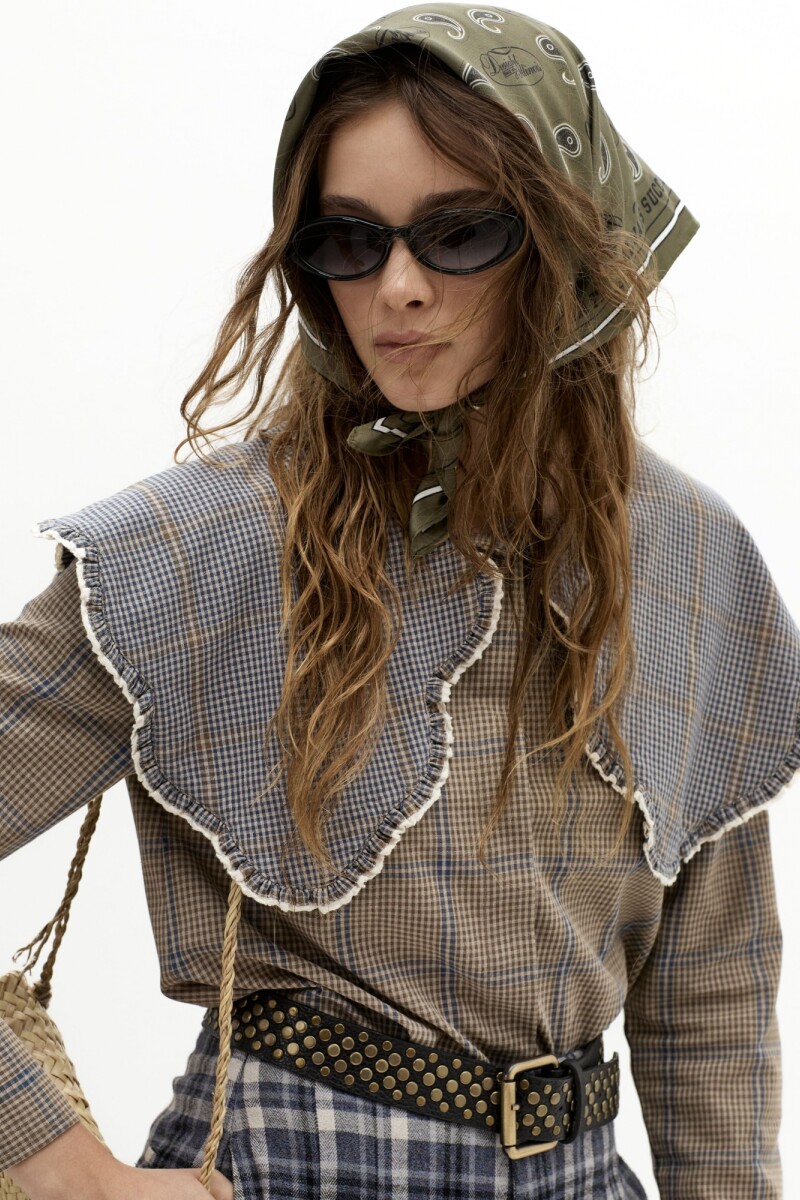 Camisa Aurelia en Algodón Greta Checks