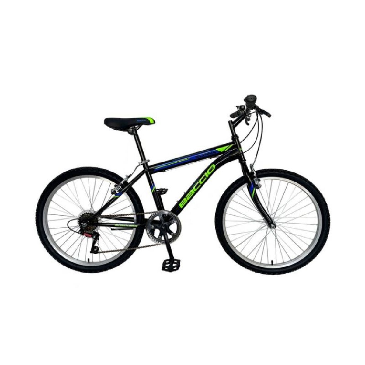 Bicicleta ALPINA MAN - Rodado 24 - Baccio - Negro 