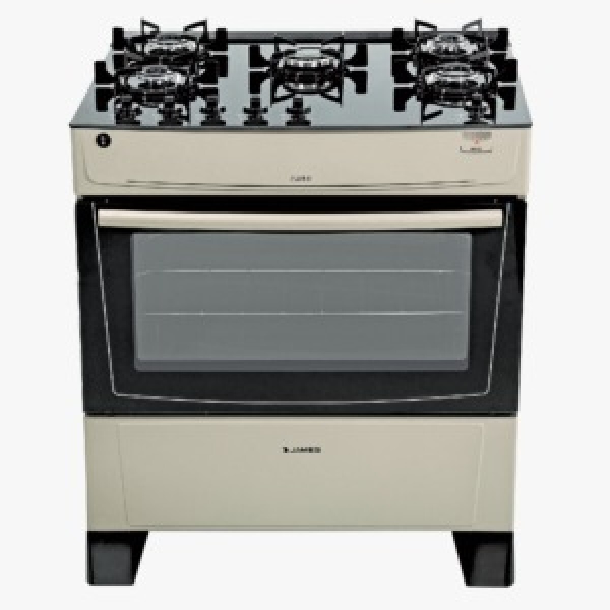 Cocina JAMES C695V gas TITANIUM 