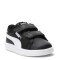 Championes Infantiles Puma Smash 3.0 Leather V Negro - Blanco