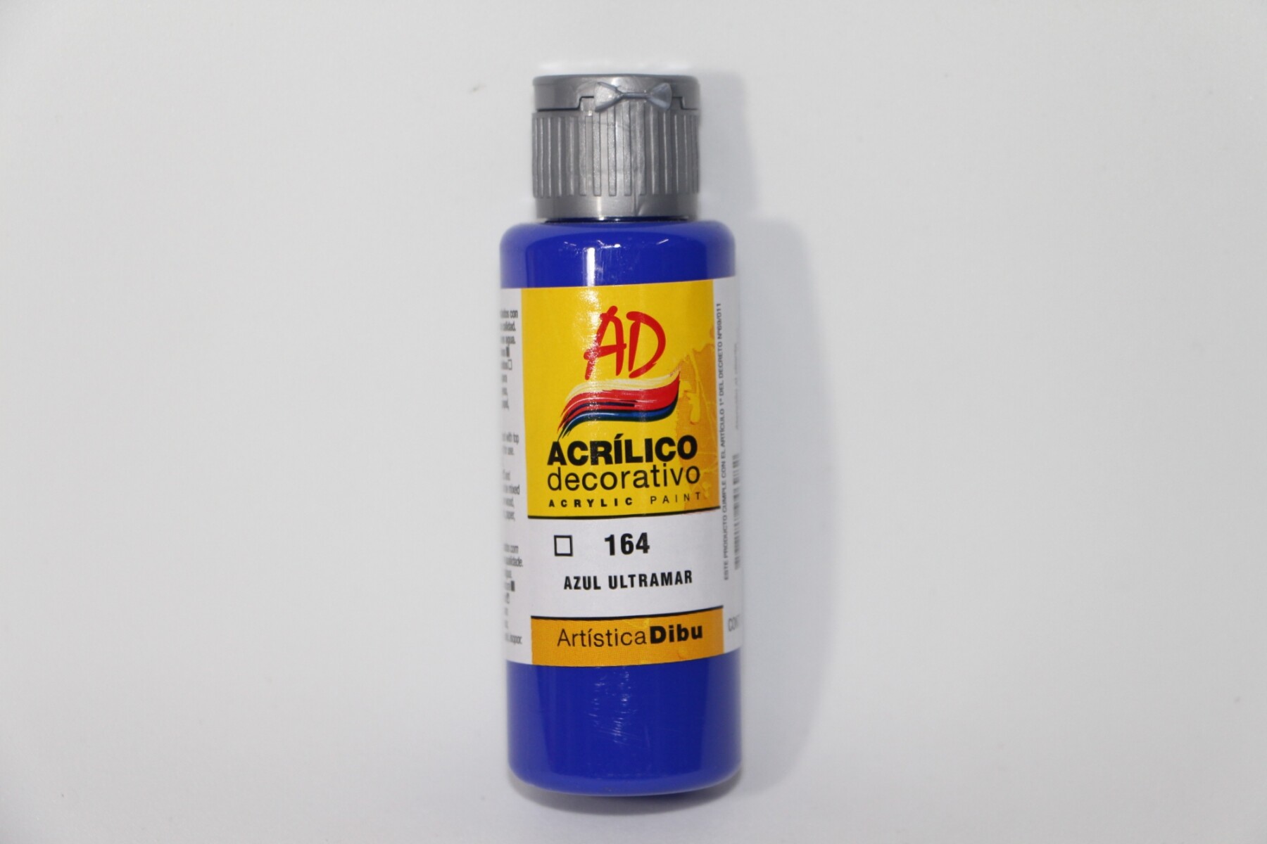 PINTURA ACRILICA ARTISTICA DIBU 60 ML. DIFERENTES COLORES - COLOR AZUL ULTRAMAR 164 