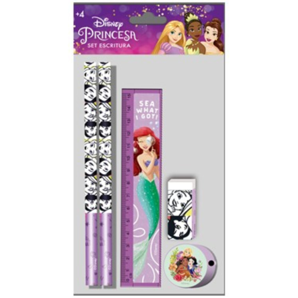Set Escolar de Escritura Princesas 5 Piezas Disney - 001 