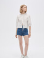 Blusa Goujer Marfil / Off White