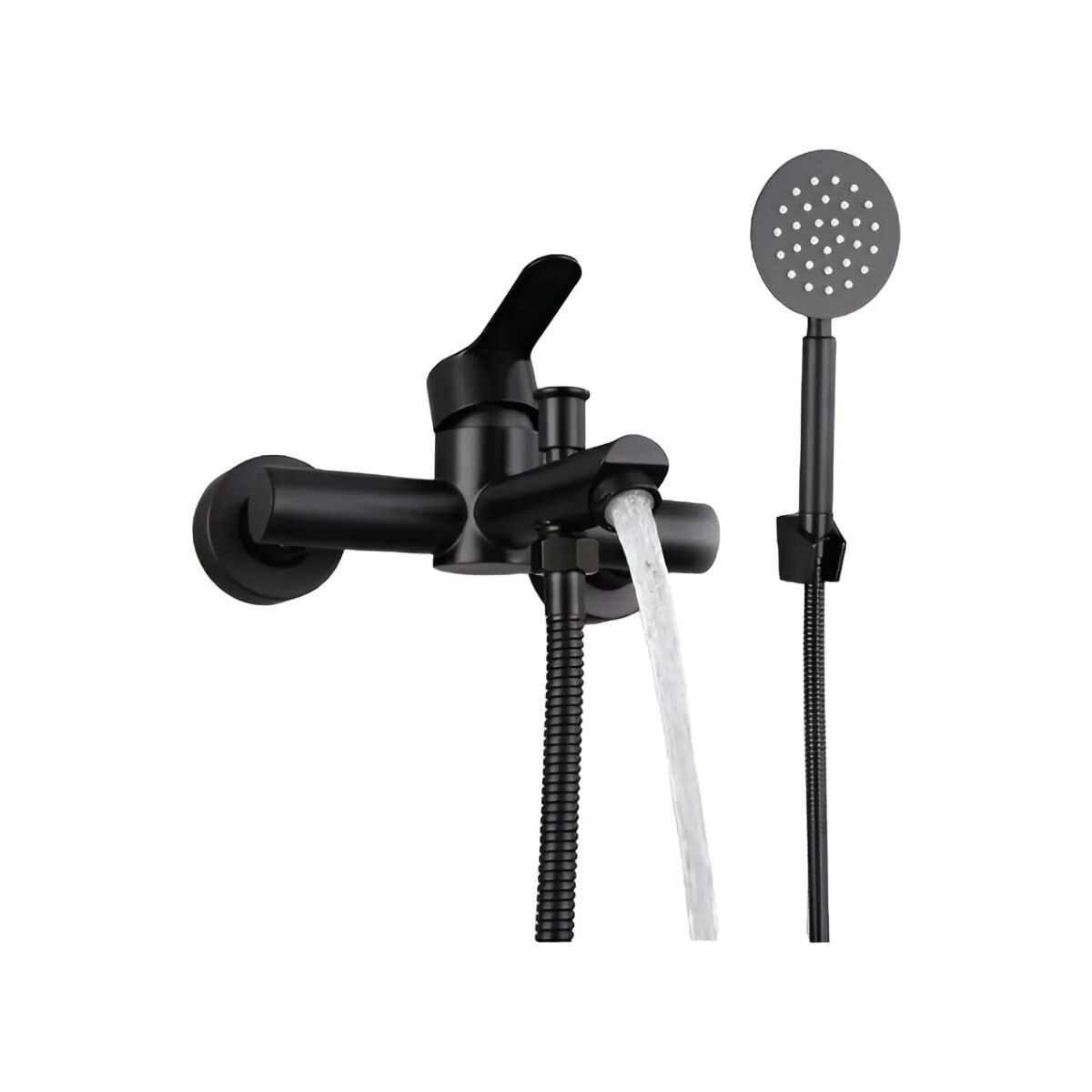 MONOCOMANDO BAÑERA CON TRANSFERENCIA MANETA PLANA Monocomando Bañera Con Transferencia Maneta Plana