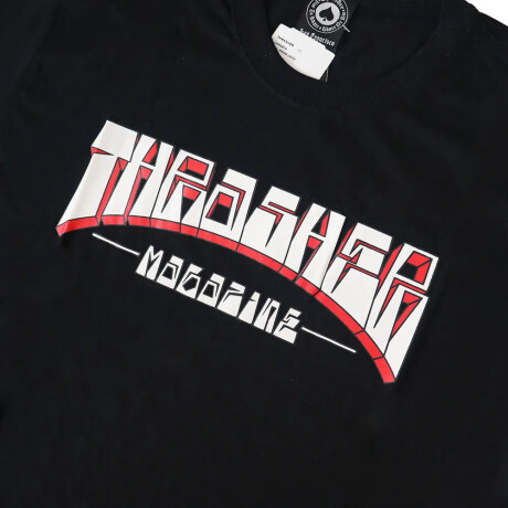 Remera Firme Logo Thrasher - Negro Remera Firme Logo Thrasher - Negro