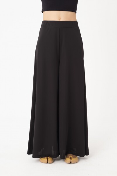 Pantalón pierna ancha Negro