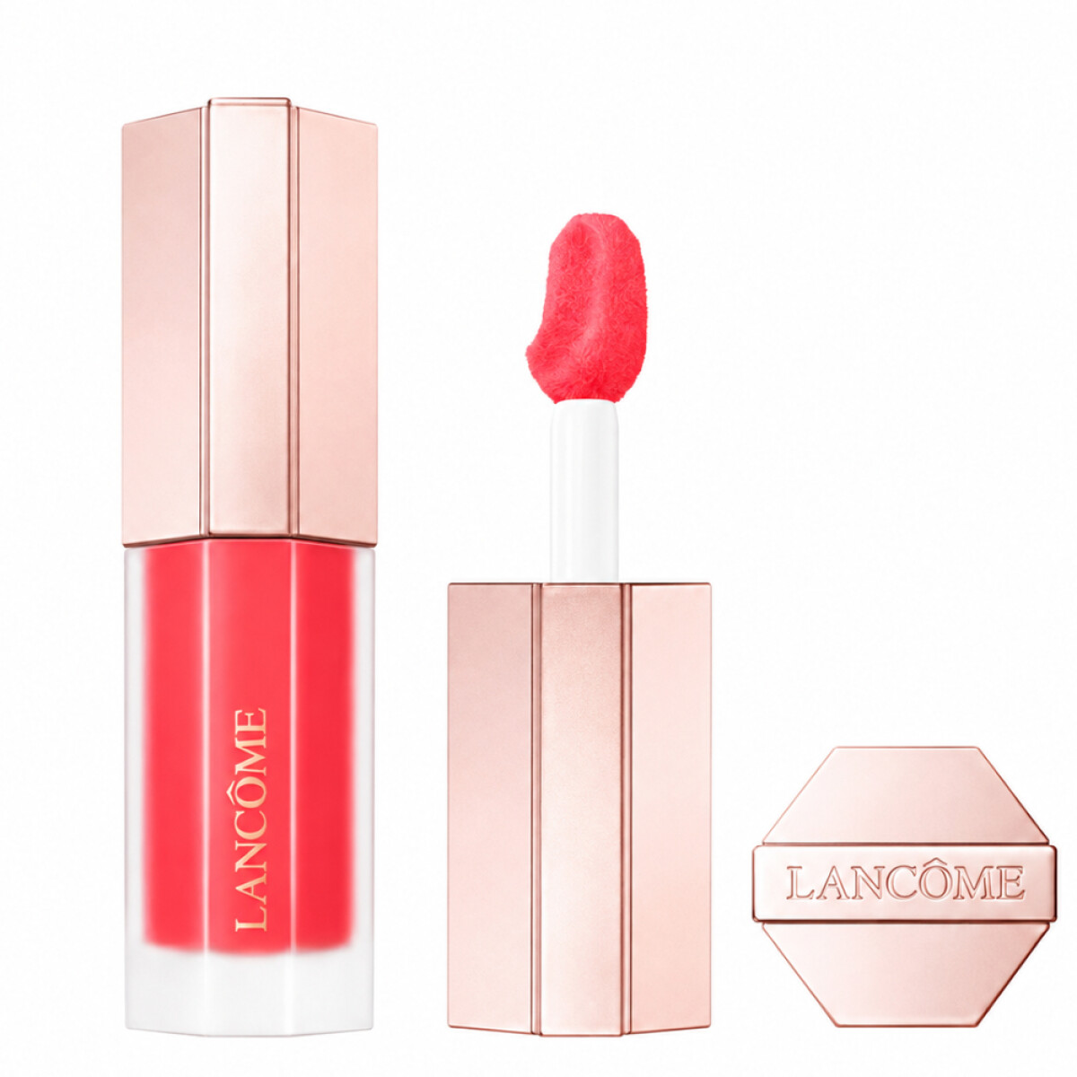 Labial Lancome Lip Idôle CuddleBlur Matte Velvet N°24 Loundy Red 