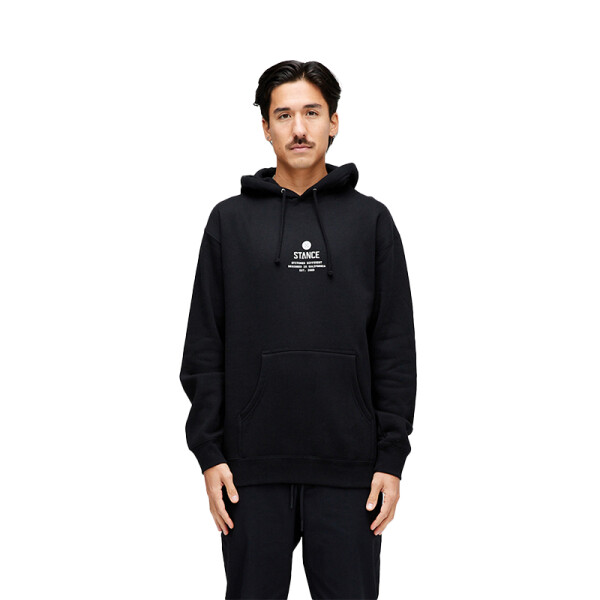 Canguro Stance Established Hoodie Negro