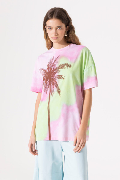 REMERA PALM Rosa