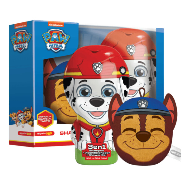 Paw Patrol Shampoo Marshall 3 en 1 + Esponja Paw Patrol Shampoo Marshall 3 en 1 + Esponja